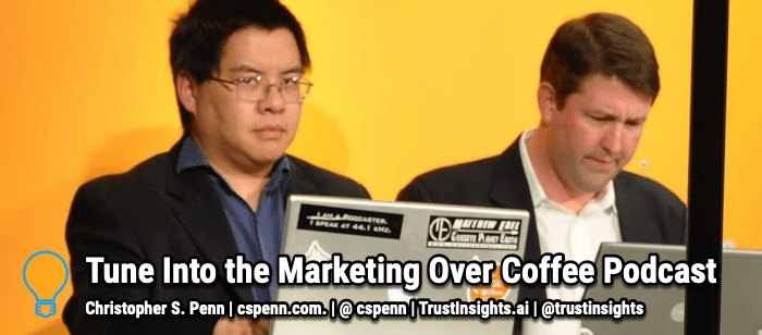 Tune into the Marketing Over Coffee Podcast