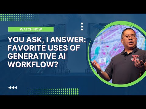You Ask, I Answer: Favorite Uses of Generative AI Workflow?