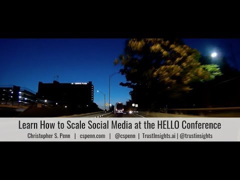 Learn How to Scale Social Media at the HELLO Conference
