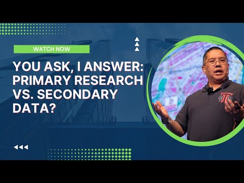 You Ask, I Answer: Primary Research vs. Secondary Data?
