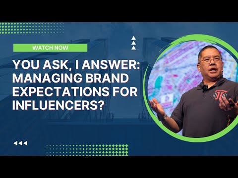 You Ask, I Answer: Managing Brand Expectations for Influencers?