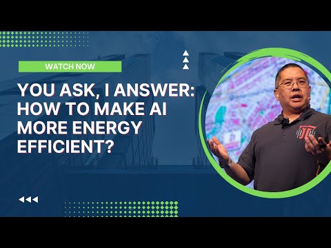 You Ask, I Answer: How to Make AI More Energy Efficient?