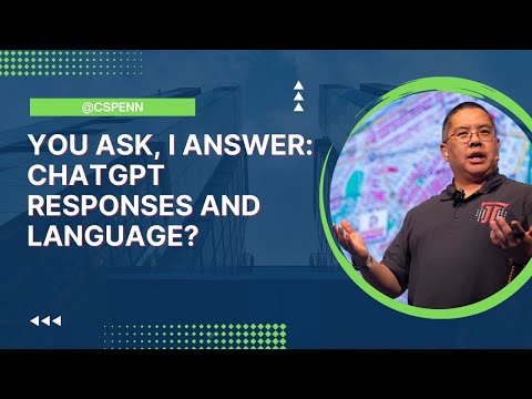 You Ask, I Answer: ChatGPT Responses and Language?