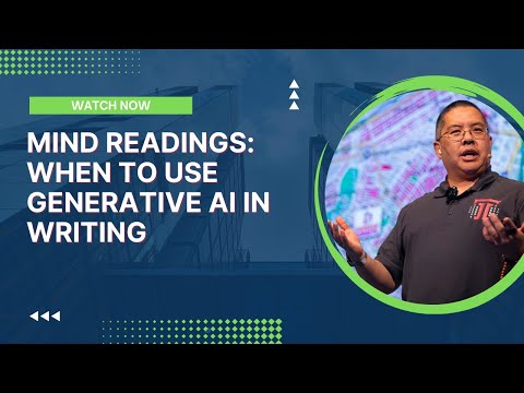 Mind Readings: When to Use Generative AI in Writing