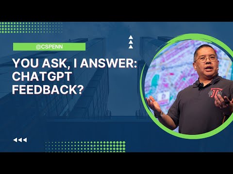 You Ask, I Answer: ChatGPT Feedback?