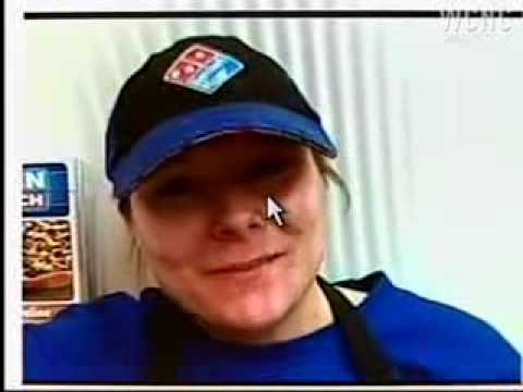 Dirty Dirty Dominos pizza