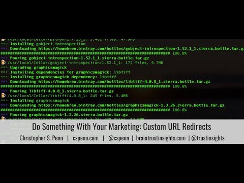 Do Something With Your Marketing: Custom URL Redirects