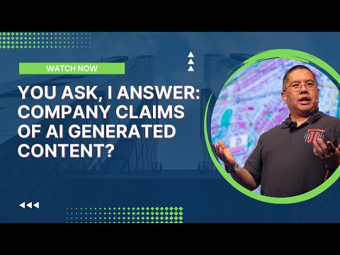 You Ask, I Answer: Company Claims of AI Generated Content?