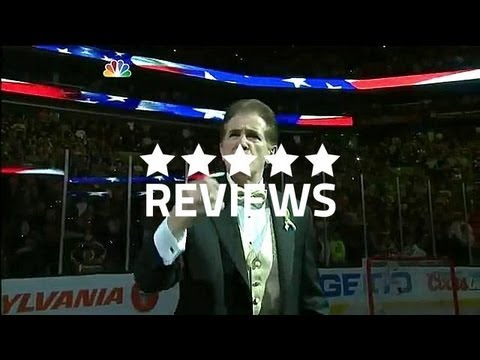 Boston Bruins.Buffalo Sabres National Anthem at TD Garden - First Home Game Since Marathon Tragedy