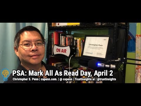 Public Service Announcement: Mark All As Read Day is April 2