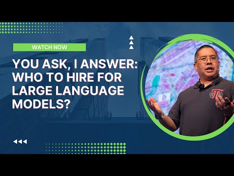 You Ask, I Answer: Who To Hire For Large Language Models?