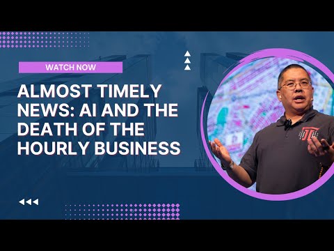 Almost Timely News: AI And The Death of the Hourly Business (2023-09-17)