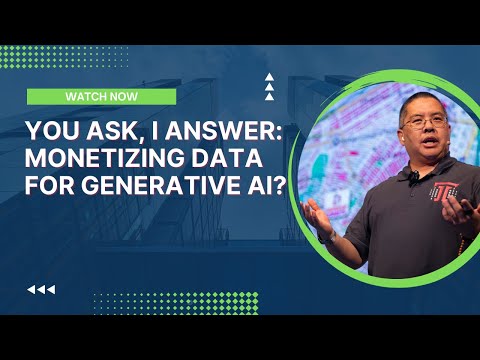 You Ask, I Answer: Monetizing Data for Generative AI?