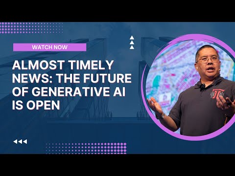 Almost Timely News: The Future of Generative AI is Open (2024-01-14)