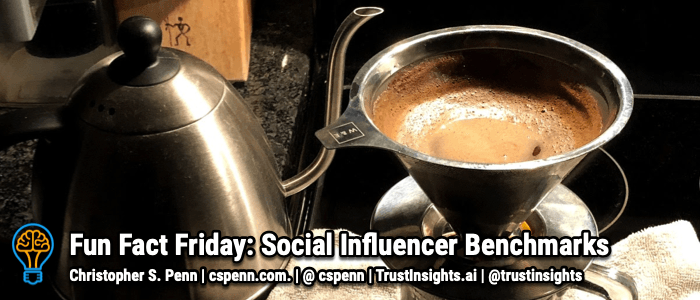Fun Fact Friday: Social Influencer Benchmarks
