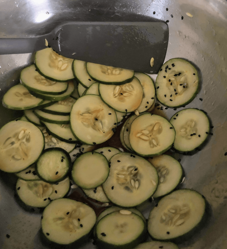Foodblogging Friday: Korean Oi Muchim Cucumber Salad