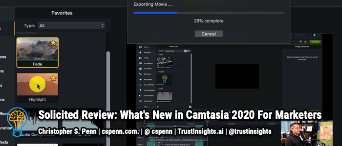 Solicited Review: What's New in Camtasia 2020 For Marketers