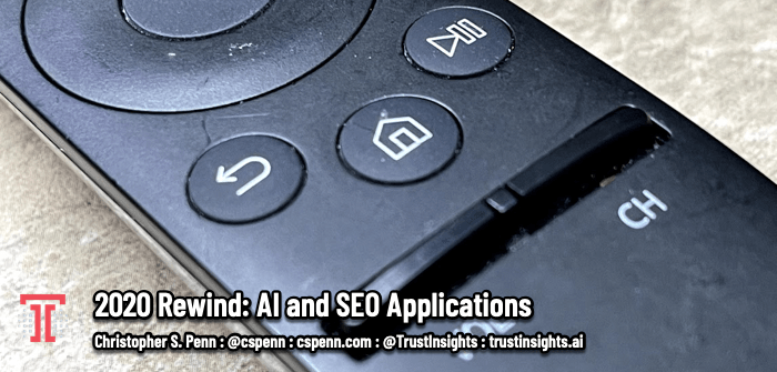 2020 Rewind: AI and SEO Applications