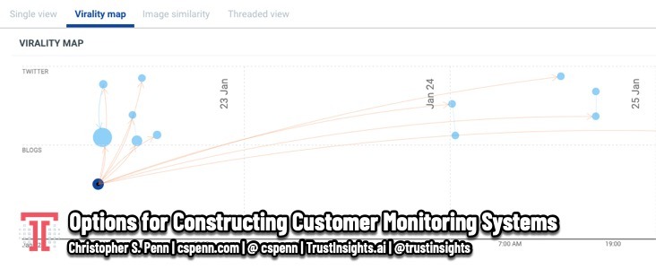 Options for Constructing Customer Monitoring Systems