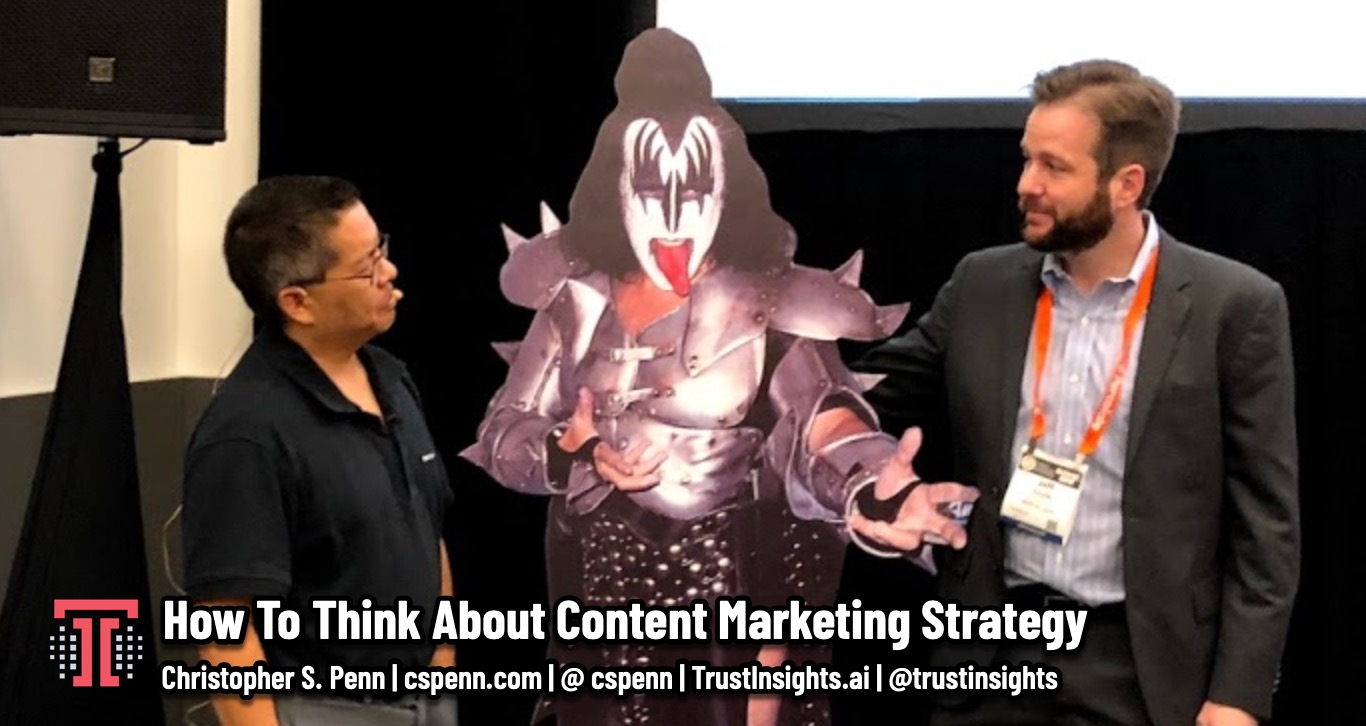 How To Think About Content Marketing Strategy