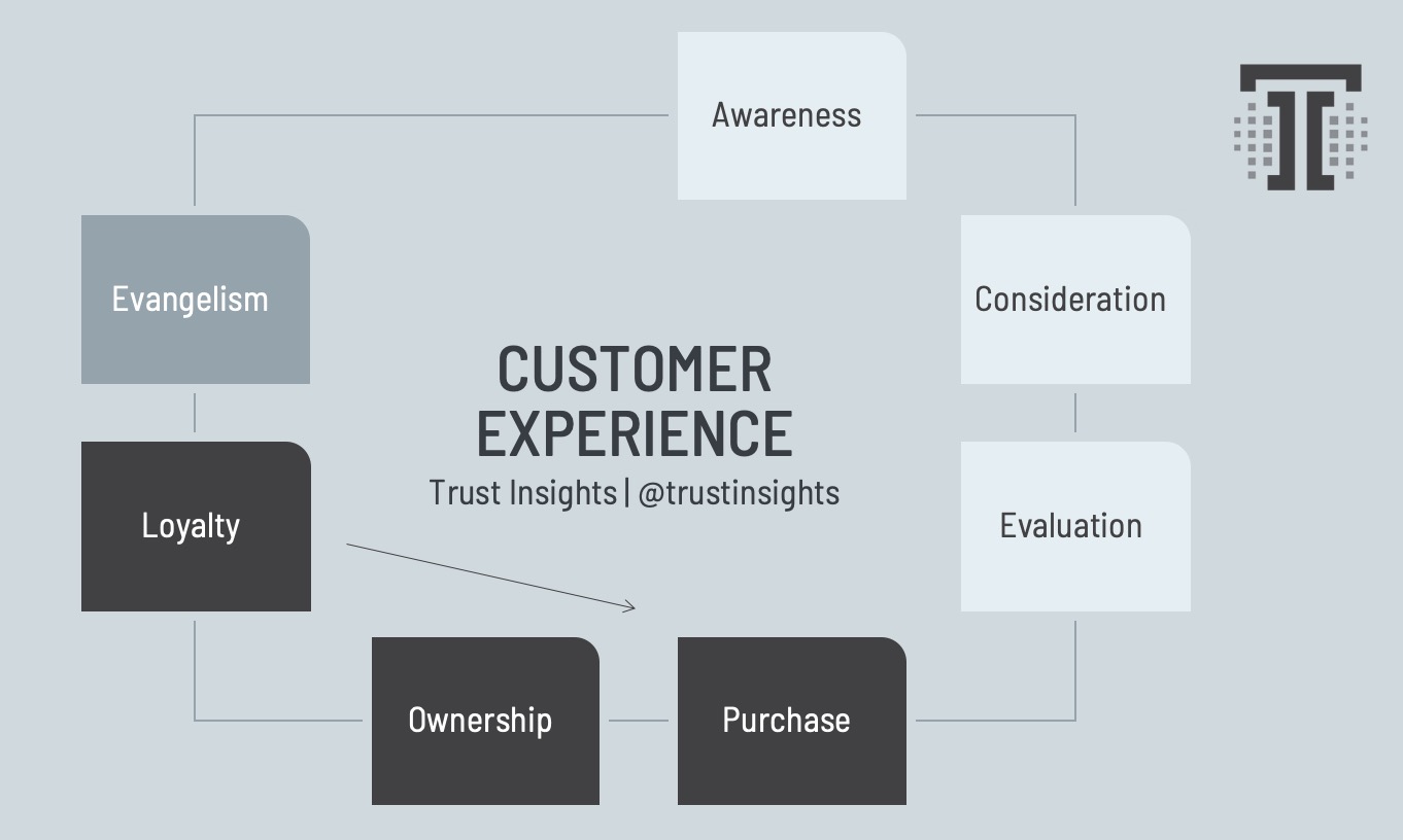 The Trust Insights Customer Experience model