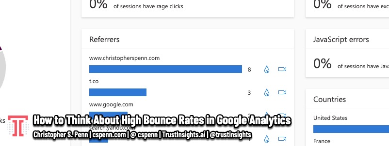 How to Think About High Bounce Rates in Google Analytics