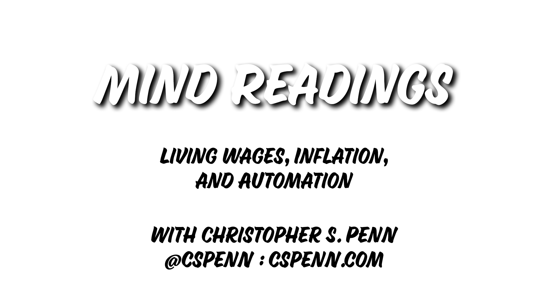 Mind Readings: Inflation and Fair Wages