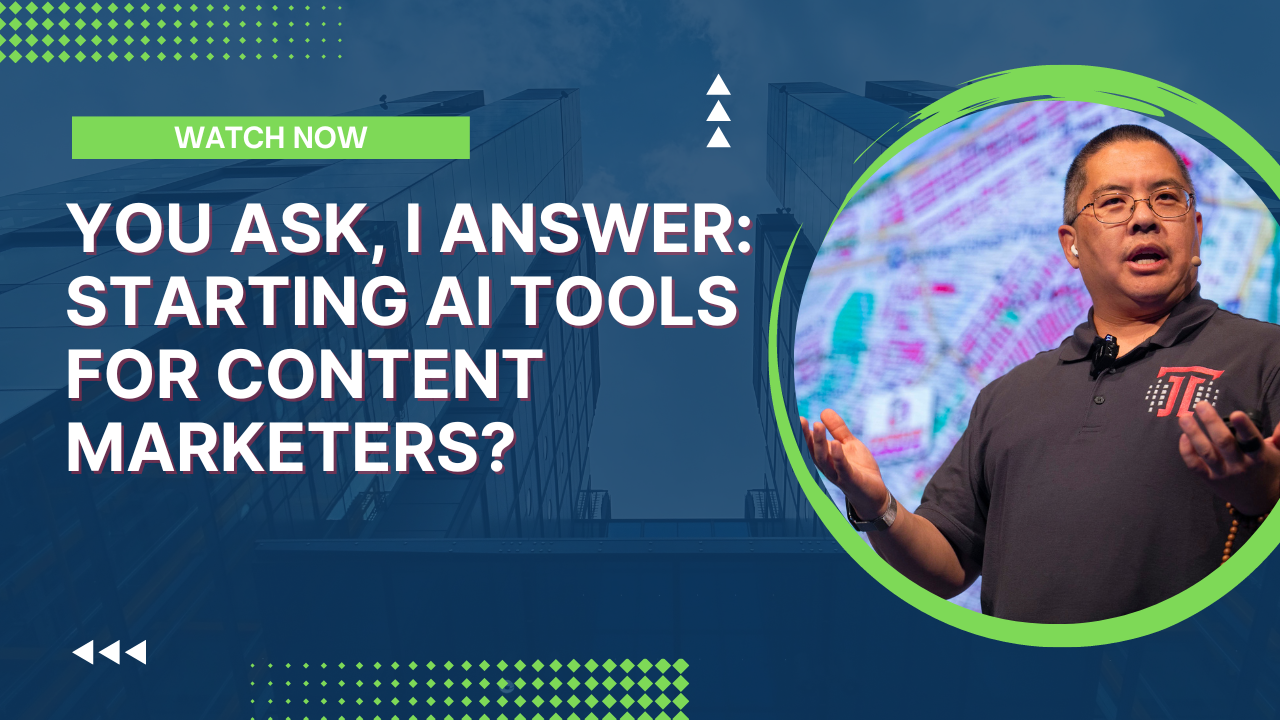 You Ask, I Answer: Starting AI Tools for Content Marketers?