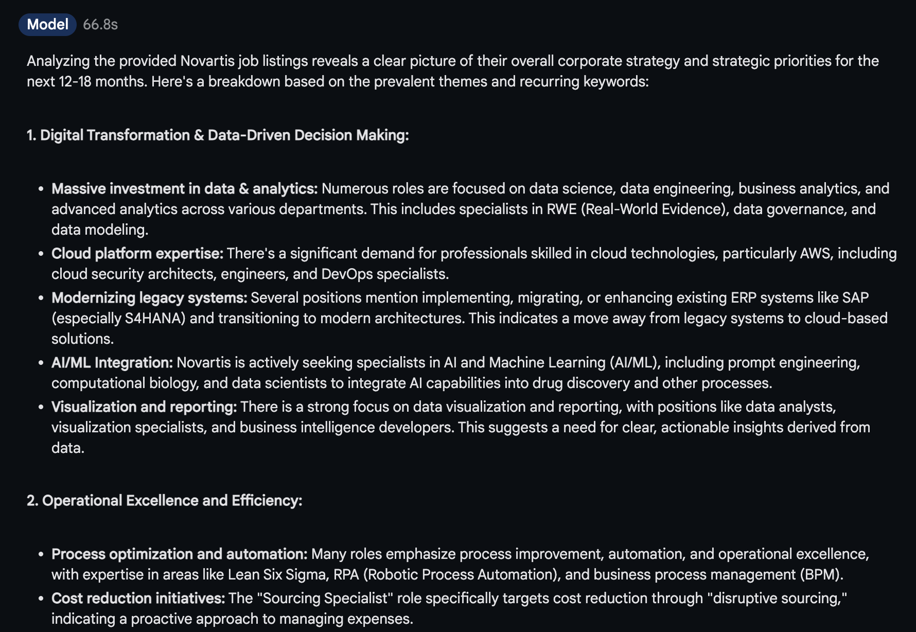 Gemini open jobs at company analysis