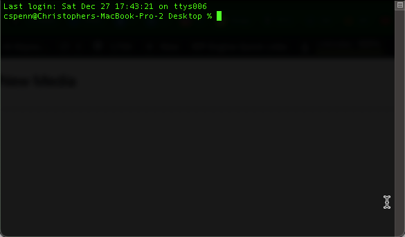 The Command Line